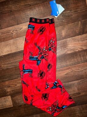 Marvel Red and Black Spider-Man Kids Pajama Pants